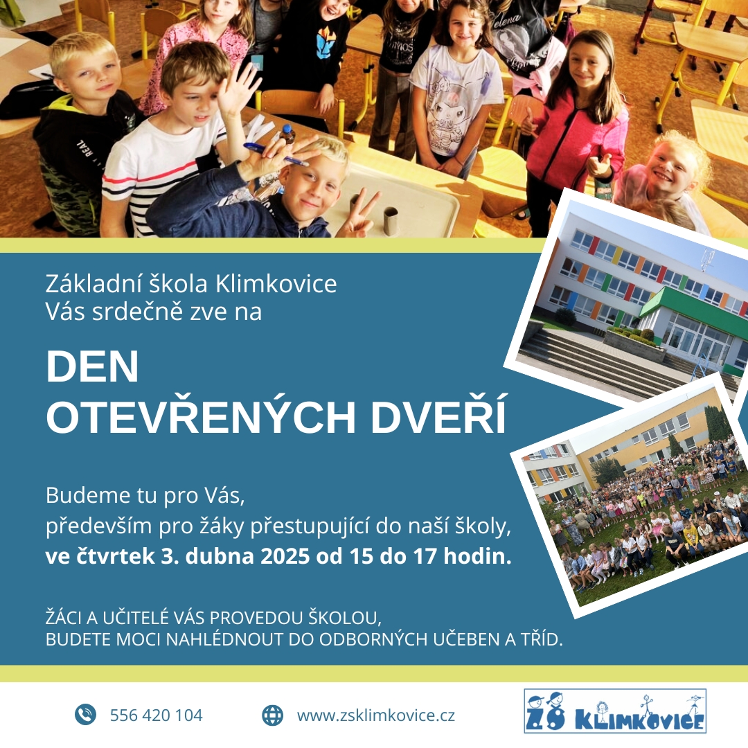 DEN OTEVŘENÝCH DVEŘÍ