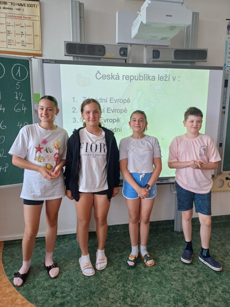 CESTUJEME PO EVROPĚ – PROJEKTOVÝ DEN 5.A CESTUJEME PO EVROPĚ – PROJEKTOVÝ DEN 5.A