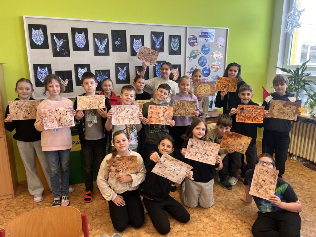 PROJEKTOVÝ DEN VE 4.B: CESTA DO PRAVĚKU PROJEKTOVÝ DEN VE 4.B: CESTA DO PRAVĚKU