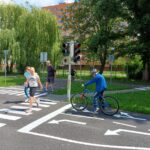 ČTVRŤÁCI A PÁŤÁCI SI VYZKOUŠELI ROLI CYKLISTŮ